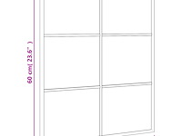 Vidaxl wandspiegel (50 x 60 cm) - afbeelding 4 van  4