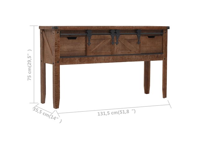 Vidaxl wandtafel - afbeelding 2 van  3