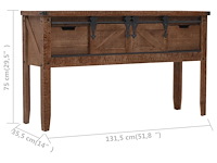 Vidaxl wandtafel - afbeelding 2 van  3