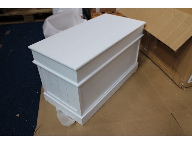 Vidaxl witte opbergbank - afbeelding 5 van  6