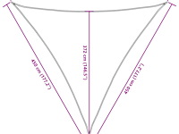 Vidaxl zonnescherm - afbeelding 2 van  4