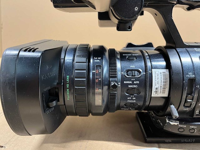 Video camera sony hd camcorder pmw-ex3 xdcam-ex w/sony rm-f300 remote - afbeelding 13 van  17