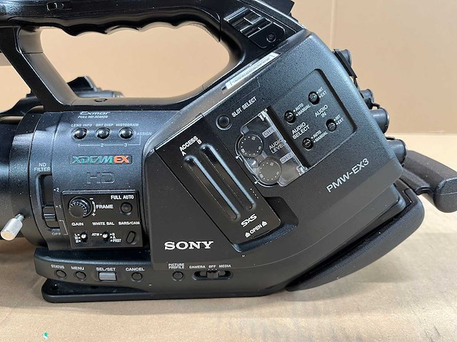 Video camera sony hd camcorder pmw-ex3 xdcam-ex - afbeelding 9 van  14