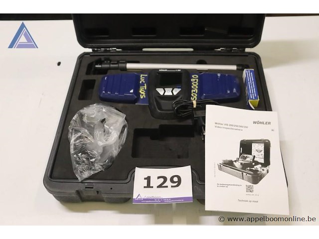 Video-inspectiecamera - wöhler - l200 toebehoren - koffer, handleiding - afbeelding 1 van  3
