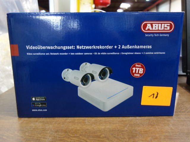 Videobewakingset abus - afbeelding 1 van  3