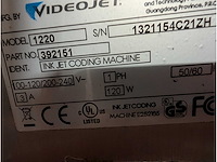 Videojet - 1220 - labellers and coders - - afbeelding 6 van  9