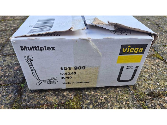 Viega - badafvoer - met overloop - bath accessories - afbeelding 3 van  3