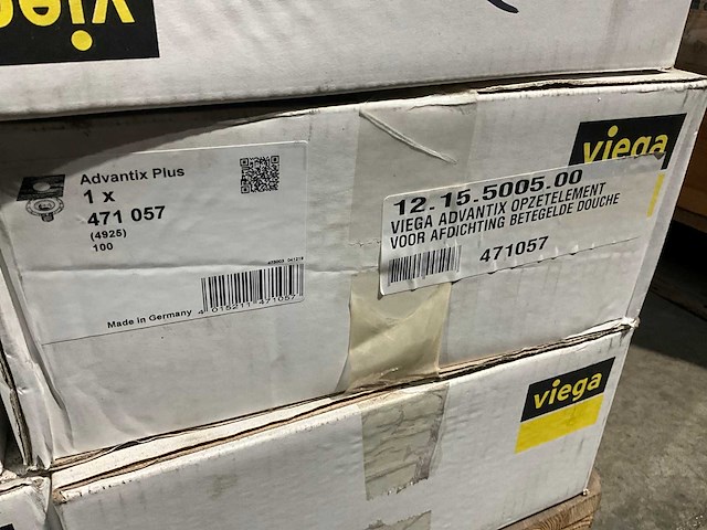 Viega opzet element afdichting betegelde douche aansluitstukken (23x) - afbeelding 2 van  5