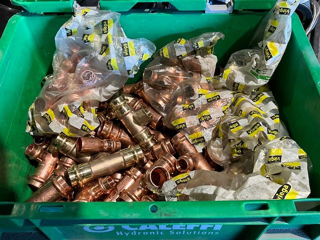 Viega partij koperen koppelstukken - afbeelding 2 van  6