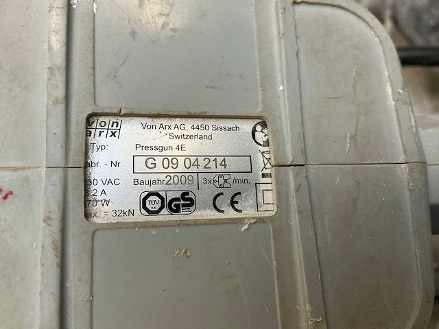 Viega pressgun 4e elektrische persmachine - afbeelding 5 van  6