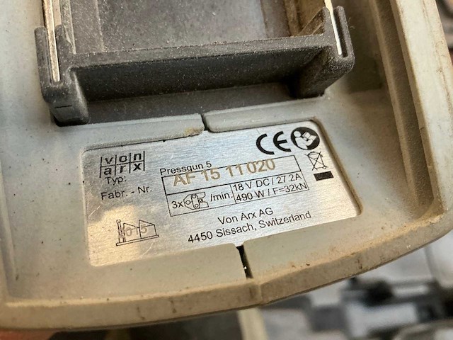 Viega pressgun 5 accu persmachine - afbeelding 5 van  6