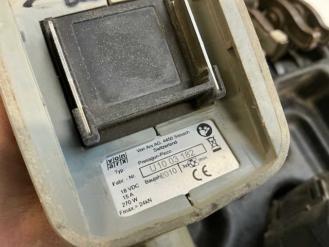 Viega pressgun picco accu persmachine - afbeelding 5 van  5