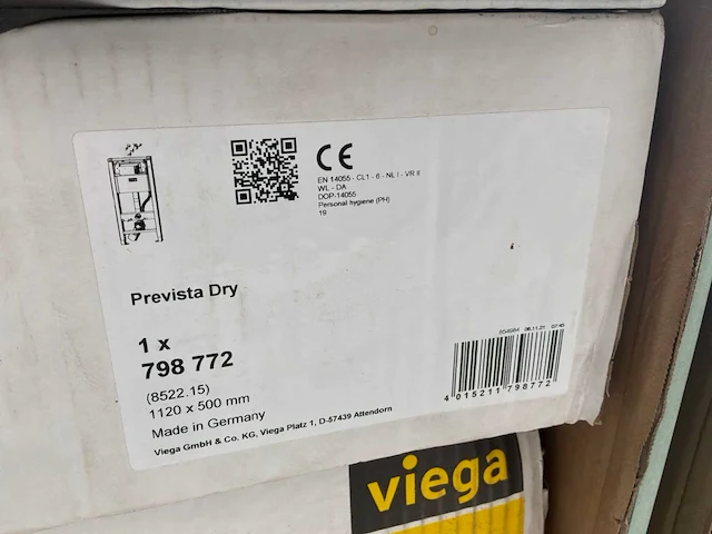 Viega prevista dry inbouwreservoir (5x) - afbeelding 1 van  2