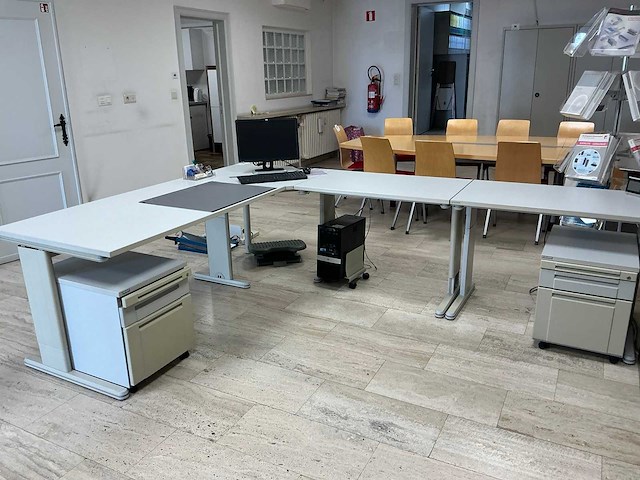 Vielhauer bureautafel (3x) - afbeelding 1 van  15