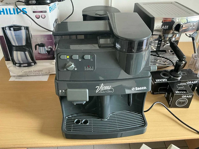 Vienna saeco koffie- & espressomachines - afbeelding 1 van  1
