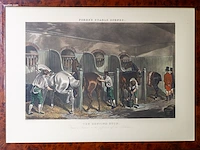 Vier antieke engelse handgekleurde gravures van... - afbeelding 3 van  4