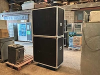 Vier professionele flightcases voor opslag en transport van inventaris - afbeelding 4 van  10