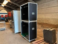 Vier professionele flightcases voor opslag en transport van inventaris - afbeelding 6 van  10