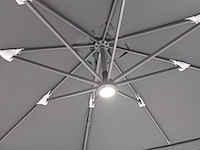 Vierdubbele hangende parasol donkergrijs (4 * 300x300cm) - afbeelding 8 van  10