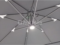 Vierdubbele hangende parasol zwart (4 * 300x300cm) - afbeelding 7 van  11
