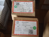 Vierkant moeren m8 inox ca. 8 doosjes x200st. - afbeelding 1 van  2