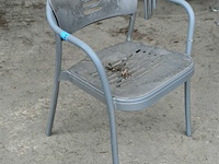 Vierkant tuintafeltje + 4 stoelen - afbeelding 5 van  7