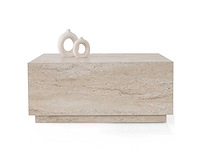 Vierkante koffietafel van spanderplaat - afbeelding 5 van  6