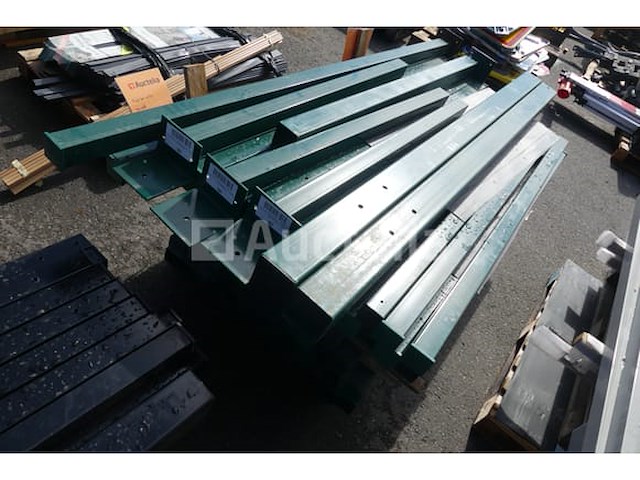 Vierkante posts (ral6005) - afbeelding 5 van  9