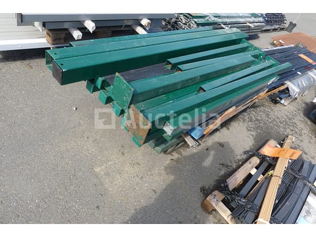 Vierkante posts (ral6005) - afbeelding 7 van  9
