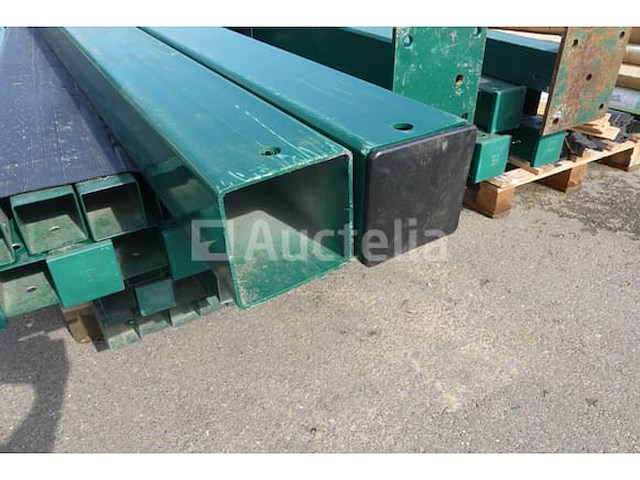 Vierkante posts (ral6005) - afbeelding 8 van  9