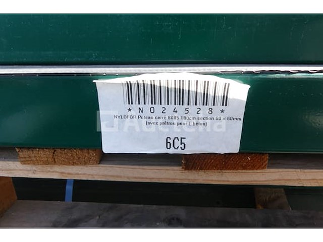 Vierkante posts (ral6005) - afbeelding 9 van  9