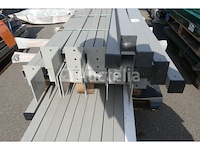 Vierkante posts (ral7030 - ral9010) - afbeelding 3 van  10