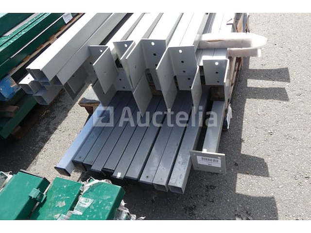 Vierkante posts (ral7030 - ral9010) - afbeelding 6 van  10