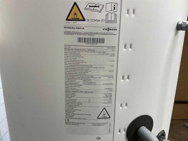Viesmann vitocal 060-a warmwater-warmtepomp - afbeelding 7 van  9