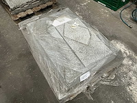 Viet grey gevlamd 2,5 m2 natuursteen tuintegel (14x) - afbeelding 2 van  3