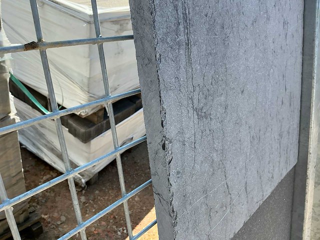 Vietnamese blauwe steen tuintegel (67x) - afbeelding 3 van  4