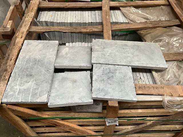 Vietnamese blauwsteen romeins verband natuursteen tuintegel - afbeelding 1 van  4