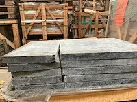 Vietnamese blauwsteen romeins verband natuursteen tuintegel - afbeelding 3 van  4