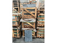 Vietnamese blauwsteen romeins verband natuursteen tuintegel - afbeelding 4 van  4