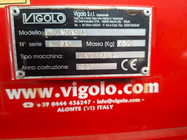 Vigolo - 2019 - fm2 205 - frees - afbeelding 3 van  4