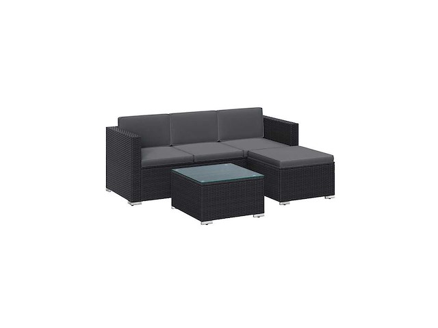 Vijfdelig tuinmeubilair - afbeelding 2 van  6