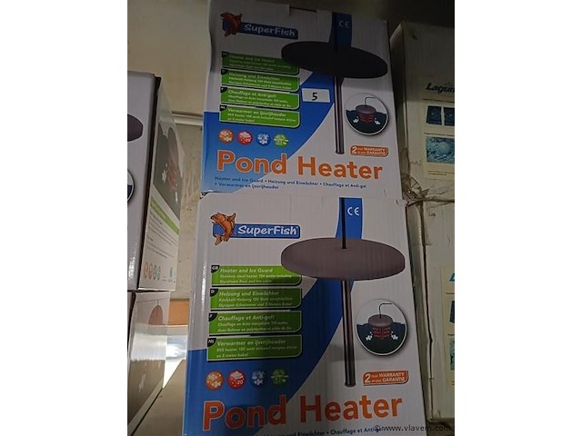 Vijververwarmer, 2 stuks - afbeelding 1 van  1