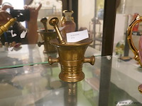 Vijzel in massief koper - afbeelding 1 van  1