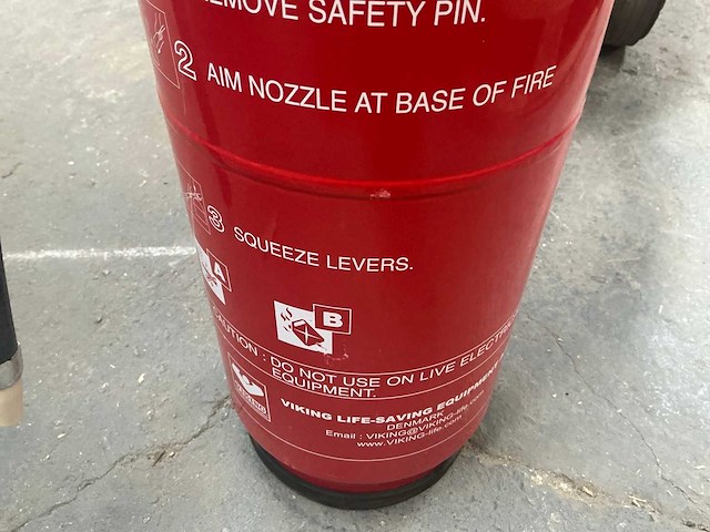 Viking schuim brandblusser (18x) - afbeelding 4 van  5