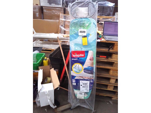 Vileda smart strijkplank compact en stabiel, ideaal voor kleine ruimtes - vileda - afbeelding 6 van  6