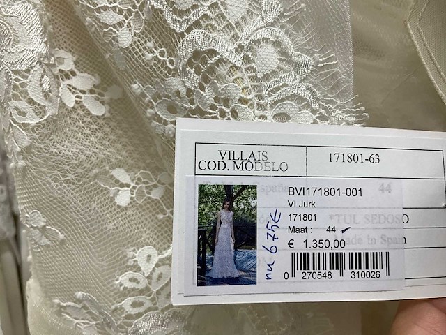 Villais bruidsjurken (29x) - afbeelding 46 van  62