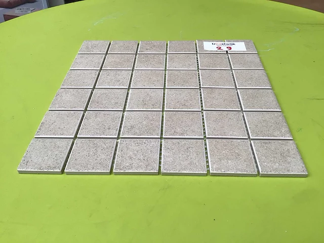 Villeroy & boch beige 5x5 cm mozaïek wandtegel 19 m² - afbeelding 1 van  1