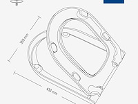 Villeroy & boch wc-bril - afbeelding 2 van  2