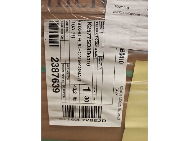 Villeroy&boch hudson magma mat vloertegel 60x60 cm 48,96 m² - afbeelding 5 van  5
