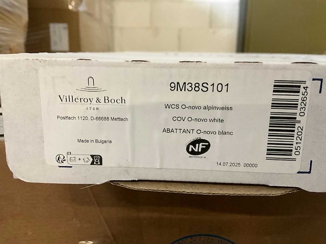 Villeroy&boch o.novo toiletzitting (6x) - afbeelding 3 van  3